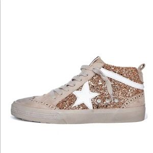 NEW HIGH-TOP GLITTER STAR SNEAKER - RINA MID-STAR - VICI